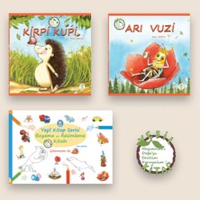 Meraklı Tilki Kitaplığı Beslenme Bilinci Seti - 3 Resimli Kitap / 5 Yaş +
