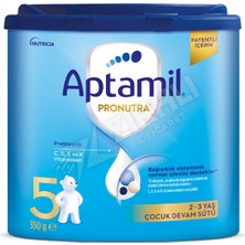 Aptamil Çocuk Devam Sütü No:5 350 gr