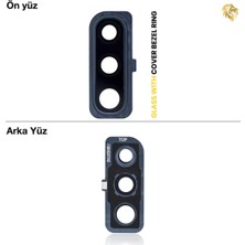 Arsking Samsung Galaxy A50 Kamera Lensi Full Kamera Lensi Sade Lens Kamera Camı Kamera Merceği