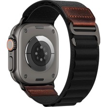 Alstrap Apple Watch ULTRA(49MM) 11-10(46MM) 9 8 7(45MM) 6 5 SE(44MM) Uyumlu Derili Alpine Spor Örme Kordon