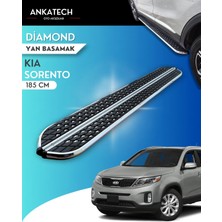 Ankatech Kia Sorento 3 Diamond Krom Yan Basamak 185 cm 2014-2020