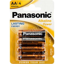 2 Adet Panasonic Alkaline Power 4'lü Kalem Pil
