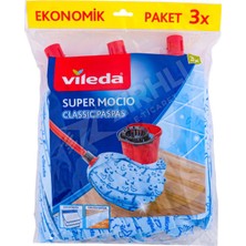 Vileda Süper Mocio Paspas Klasik 3 Lü