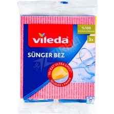 3 Adet Vileda Sünger Bez 2+1