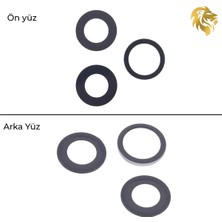 Arsking Iphone 17 Pro Max Sade Lens, Kamera Lensi, Kamera Camı, Kamera Merceği 17 Pro Uyumlu Kamera Lensi Sade Lens Kamera Camı Kamera Merceği