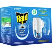 3 Adet Raid Elektro Likit Makine 45 Gece