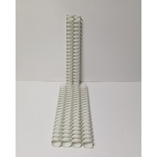 Sarff Plastik Spiral 28 mm Beyaz 30'lu Paket