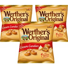 Werther's Original Cream Candies Karamelli Şekerleme 150 G x 3 Adet