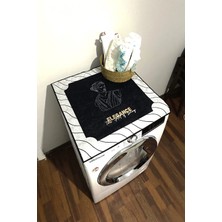 Mikasso Çamaşır Makinesi Kurutma Makinesi Örtüsü Koruma Pedi Sıvı Geçirmez Matı Kaymaz Yıkanabilir Polyester