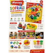 Marka Heroes Sofralı Oyun Hamuru Seti ERN-003