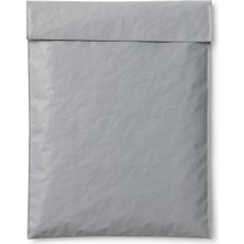 By Herba Kaliteli Kalın Kargo Poşeti 30×37+5 cm Gri Renk 100 Adet
