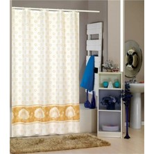 Mikasso Banyo Perdesi Kumaş 100X200 Turuncu