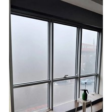 Mikasso Cam Kumlama Folyosu Buzlu Cam Filmi Ofis -Ev-Mutfak Pencere-Cam Balkon Duşakabin (61CM x 4metre) Bel