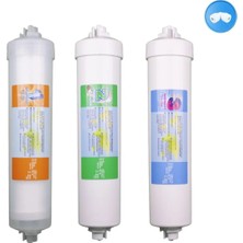 Mikasso Su Arıtma Cihazı Premium Inline Ön Filtre Set Filtre Set