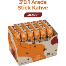 Arabica Coffee House 3’ü 1 Arada Nitelikli Stick Kahve 18 gr x 48 Adet - Barista Karışımı