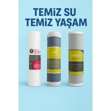 Mikasso Açık Kasa Ihlas Aura Cebilon Compact ve Tüm Açık Kasa Cihazlar ile Uyumlu 3 Lü Ön Filtre Seti