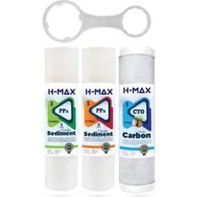 Mikasso Ihlas Aura Cebilon Compact 101 Mc Su Arıtma Cihazı 3'lü Filtre (Silver ve Platinum Uyumlu Değildir)