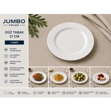 Jumbo Prime Düz Tabak 21 cm