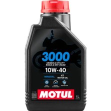 MOTUL MOTUL 3000 10W40 4T MINERAL YAĞ 1LT