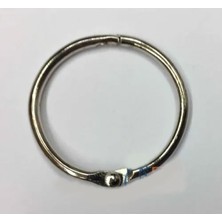Marsilyan Kilitli Yuvarlak Halka, 2,5cm - 1 Adet