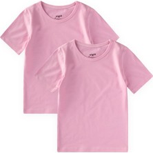 Cigit Ikili Kısa Kollu  Atlet 2-9 Yaş Pembe