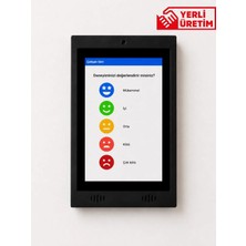 Eio 10.1 İnç Dokunmatik Android Anket Kiosk – Endüstriyel Ekran – Anket Yazılımı Dahil