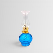 Belirtilmemiş Idare Kandil Nostalji Gaz Lambası Mini Mavi