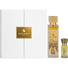 Swiss Arabian Enigma Of Taif Extrait De Parfum 100 ml + 10 ml Unisex Parfüm Seti