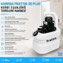 Kammak Prattik-25 Plus Kombi Eşanjör Temizleme Makinesi