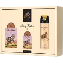 Lattafa Pride Art Nature Iı Edp 100 ml + Edp 20 ml + 200 ml Body Shower Unisex Parfüm Seti