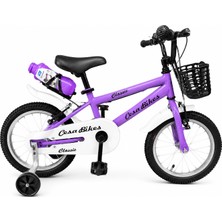 Cesa Bisiklet Cesa Bikes 16 Jant 4-7 Yaş Mor Çocuk Bisikleti