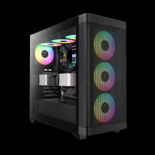 PANTHERA-12R, Amd Ryzen 7 78000X3D, 24GB Ddr5 Ram, 1tb Nvme Ssd, 12GB Gddr7 RTX5070 Ekran Kartı, 2000W Kasa, Oem Paket