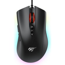TeknoKapsül Havit Gamenote MS1040 Rgb Gaming Oyuncu Mouse - 8000 Dpı, 8 Tuşlu Programlanabilir