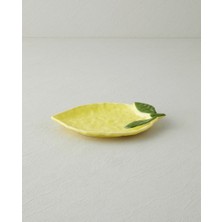 Red Seramik Lemonella Seramik Pasta Tabağı 22X15X3CM Sarı