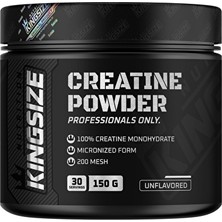 Kingsize Nutrition Creatine Powder 150 gr Aromasız - Aromasız