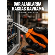 Najmaddin Karg Dar Alanlarda Hassas Çalışma Için Dövme Çelik Kargaburun Najmaddin