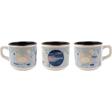 Palto Tasarım Kişiye Özel Yengeç Burcu Tasarımlı Beyaz Burc Kupa - Hediyelik Kupa Fincan Mug