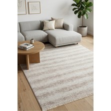 Ayduran Halı Classi Soft Ince Saten Bambu Halı Kaymaz Taban Yıkanabilir Modern Salon Mutfak Koridor Halısı