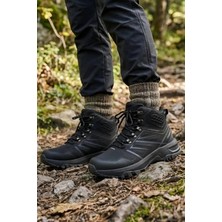 TeknoKapsül Hummel Werno Hi Siyah Kar ve Yağmur Botu Unisex