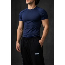 Liber Kısa Kol Basic Compression Tshirt