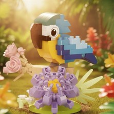 NW NessiWorld LZ-8636 Papağan 180 Parça Block Oyuncak-Mini Poşet