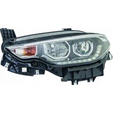 BSG Fiat Egea (2015 Yılında Çıkan Kasa) Far Sağ Beyaz Çıtalı LED + Ballast Dahil (Oem No (52214453 )