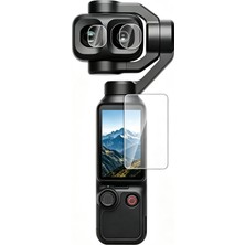 Teknoroket Djı Osmo Pocket 4p Uyumlu Temperli Cam Ekran ve Lens Koruyucu Seti 9h – 3 Parça