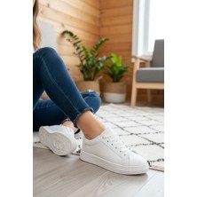 TeknoKapsül Soho Beyaz Kadın Sneaker 14395