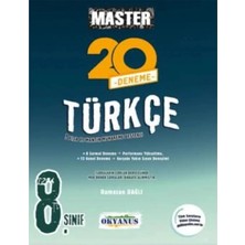 TeknoKapsül Okyanus Yayınları 8. Sınıf Master 20 Türkçe Denemesi