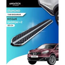 Ankatech Nissan Qashqai +2 Diamond Krom Yan Basamak 185 cm 2007-2014
