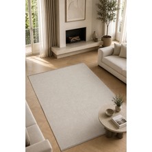 Ayduran Halı Modena Iskandinav Yıkanabilir Şönil Kilim Saçaklı, Kaymaz Tabanlı Koridor Salon Oturma Çocuk Odası Halısı
