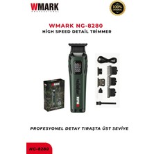 Wmark NG-8280 Yeşil Tıraş Makinesi - Yüksek Performanslı Profesyonel Detay Tıraş Makinesi