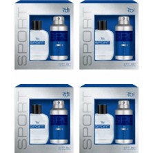Rebul Sport Gift Set Parfüm 50ML &deo 150ML 4 Adet Erkek Edt