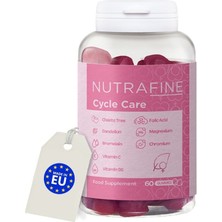 Nutrafine Cycle Care Kadınlar İçin Formül Çiğnenebilir Vitamin 60 Adet Kapsül İçerik Bilgisi